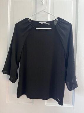 Calvin Klein black blouse